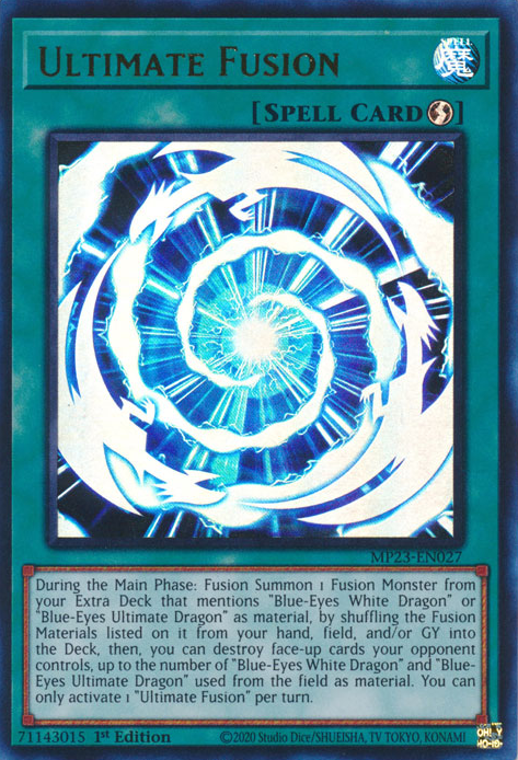 Ultimate Fusion [MP23-EN027] Ultra Rare | Exor Games Summserside