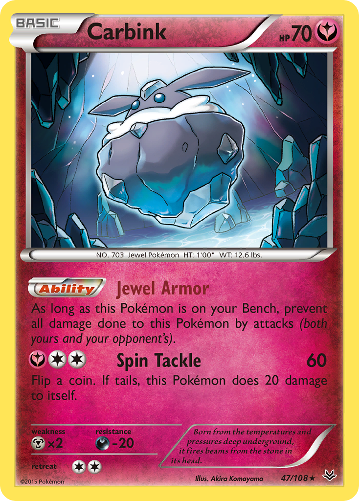 Carbink (47/108) [XY: Roaring Skies] | Exor Games Summserside