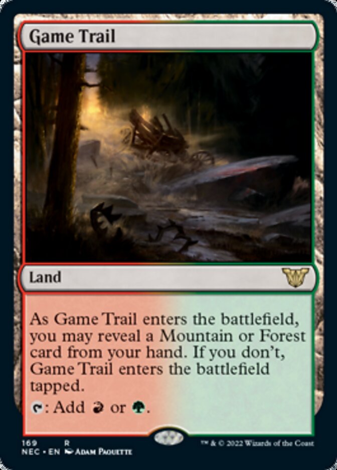 Game Trail [Kamigawa: Neon Dynasty Commander] | Exor Games Summserside