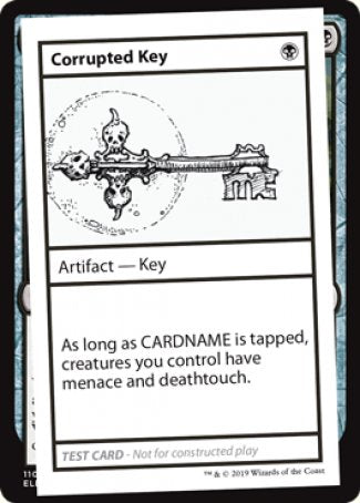 Corrupted Key (2021 Edition) [Mystery Booster Playtest Cards] | Exor Games Summserside