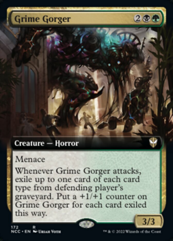 Grime Gorger (Extended Art) [Streets of New Capenna Commander] | Exor Games Summserside