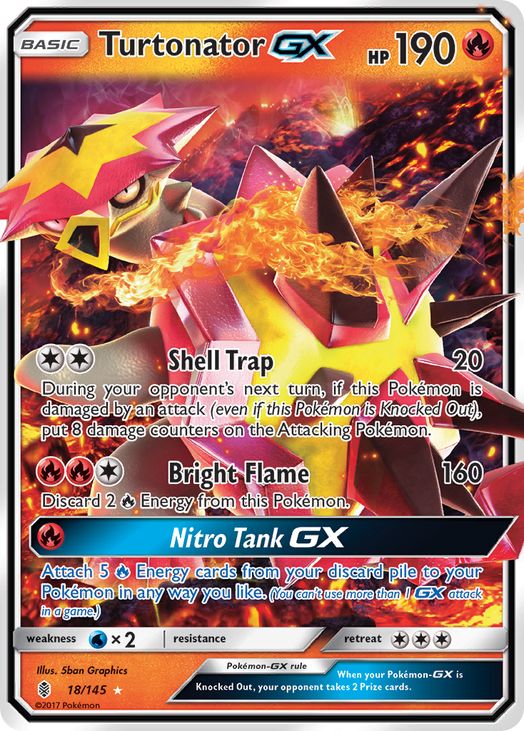 Turtonator GX (18/145) [Sun & Moon: Guardians Rising] | Exor Games Summserside