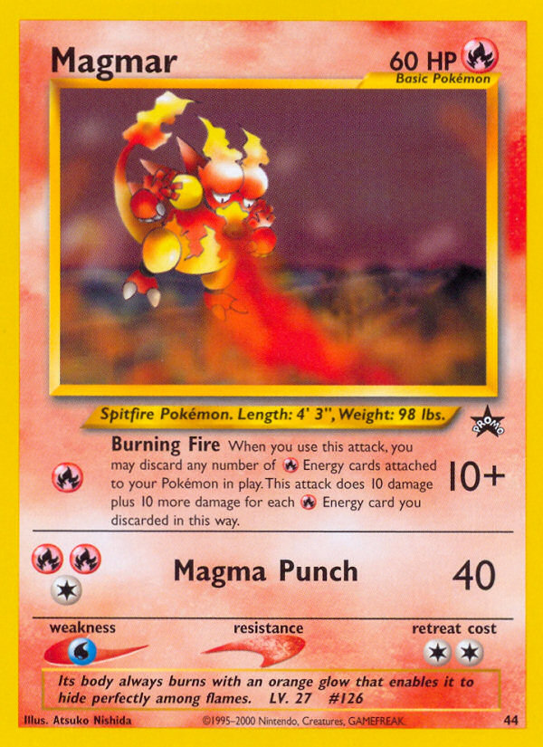 Magmar (44) [Wizards of the Coast: Black Star Promos] | Exor Games Summserside