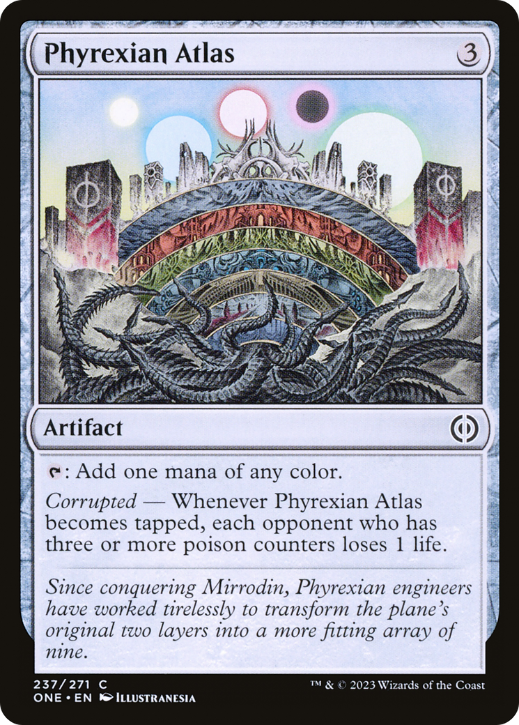 Phyrexian Atlas [Phyrexia: All Will Be One] | Exor Games Summserside