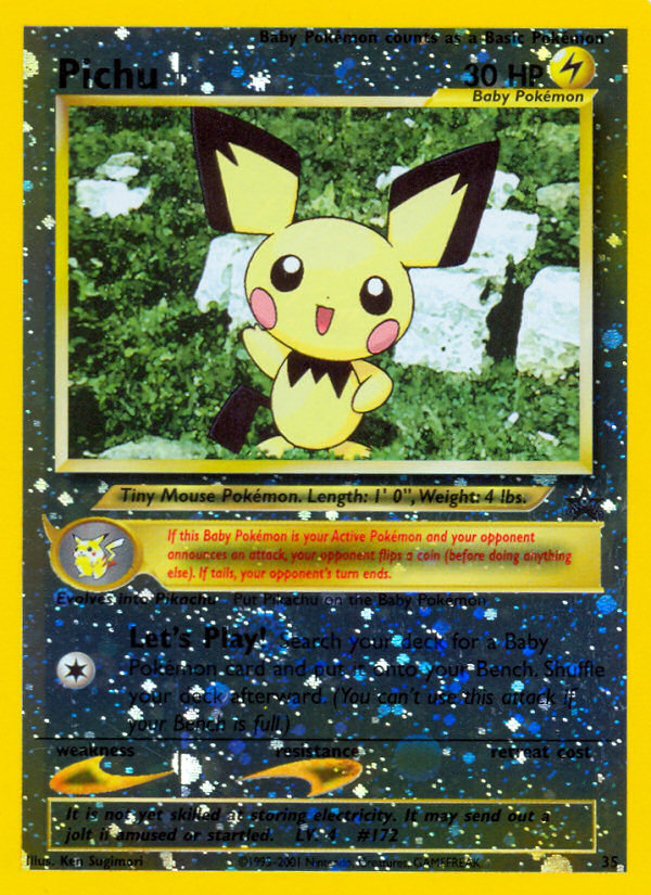 Pichu (35) [Wizards of the Coast: Black Star Promos] | Exor Games Summserside