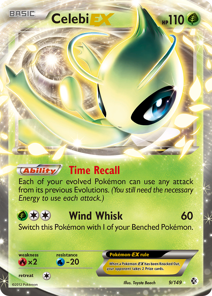 Celebi EX (9/149) [Black & White: Boundaries Crossed] | Exor Games Summserside