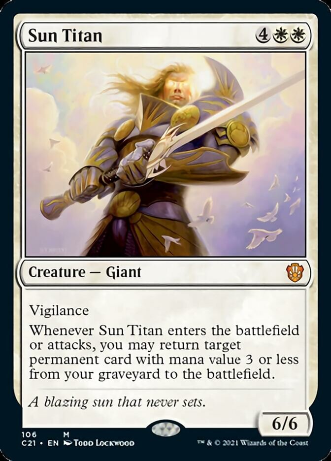 Sun Titan [Commander 2021] | Exor Games Summserside