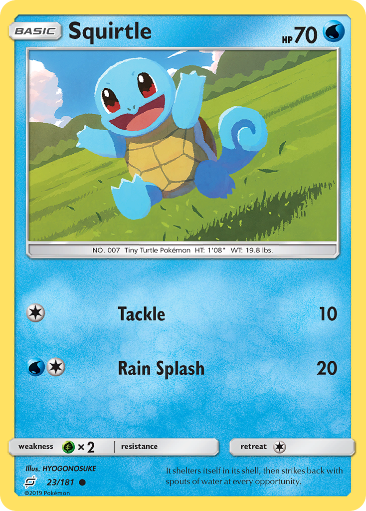 Squirtle (23/181) [Sun & Moon: Team Up] | Exor Games Summserside