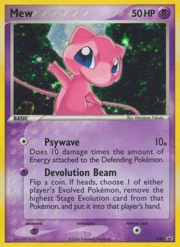 Mew (040) [Nintendo: Black Star Promos] | Exor Games Summserside