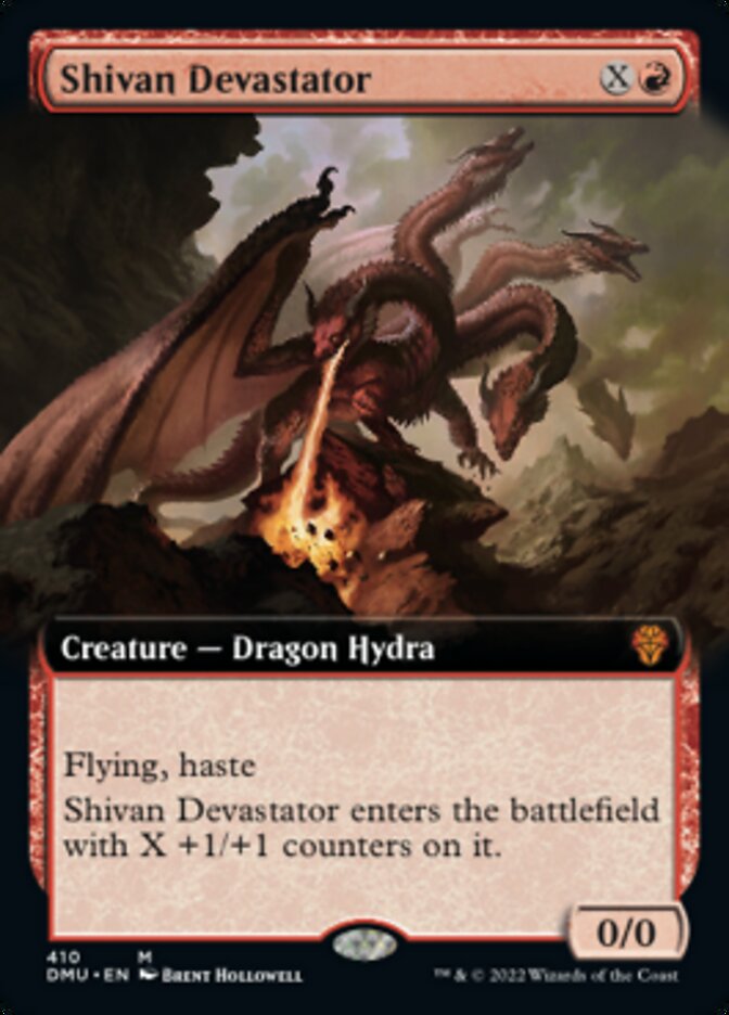 Shivan Devastator (Extended Art) [Dominaria United] | Exor Games Summserside