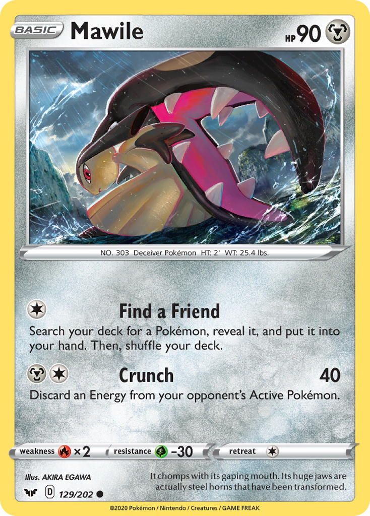 Mawile (129/202) [Sword & Shield: Base Set] | Exor Games Summserside