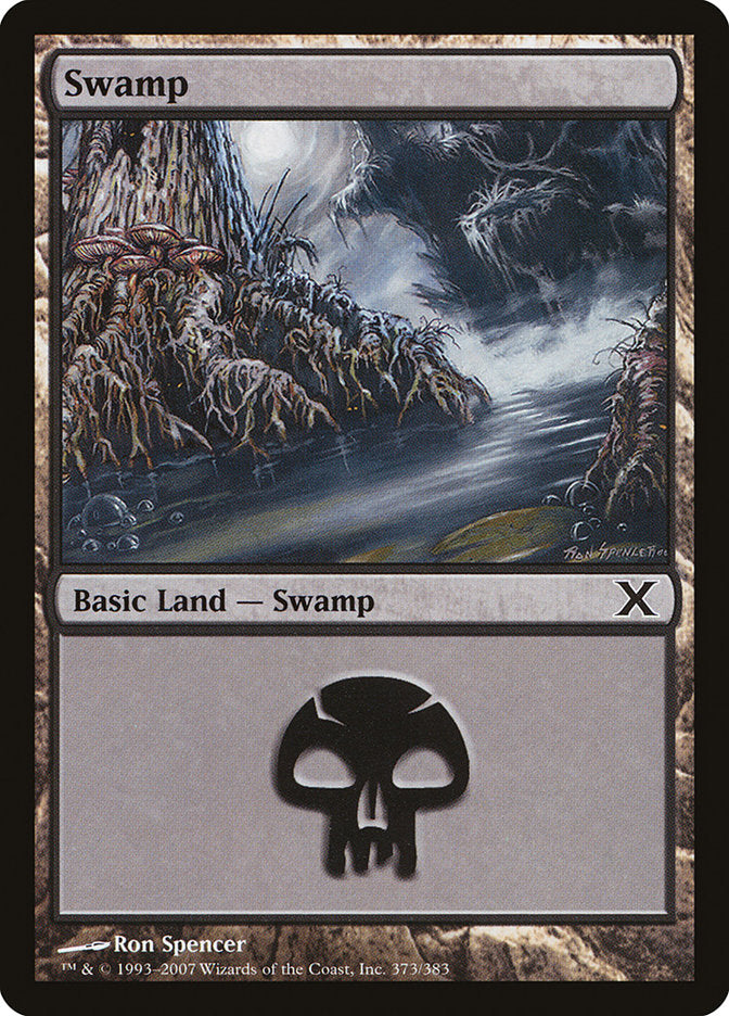 Swamp (373) [Tenth Edition] | Exor Games Summserside