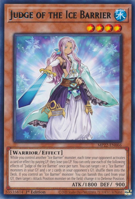Judge of the Ice Barrier [MP22-EN066] Rare | Exor Games Summserside