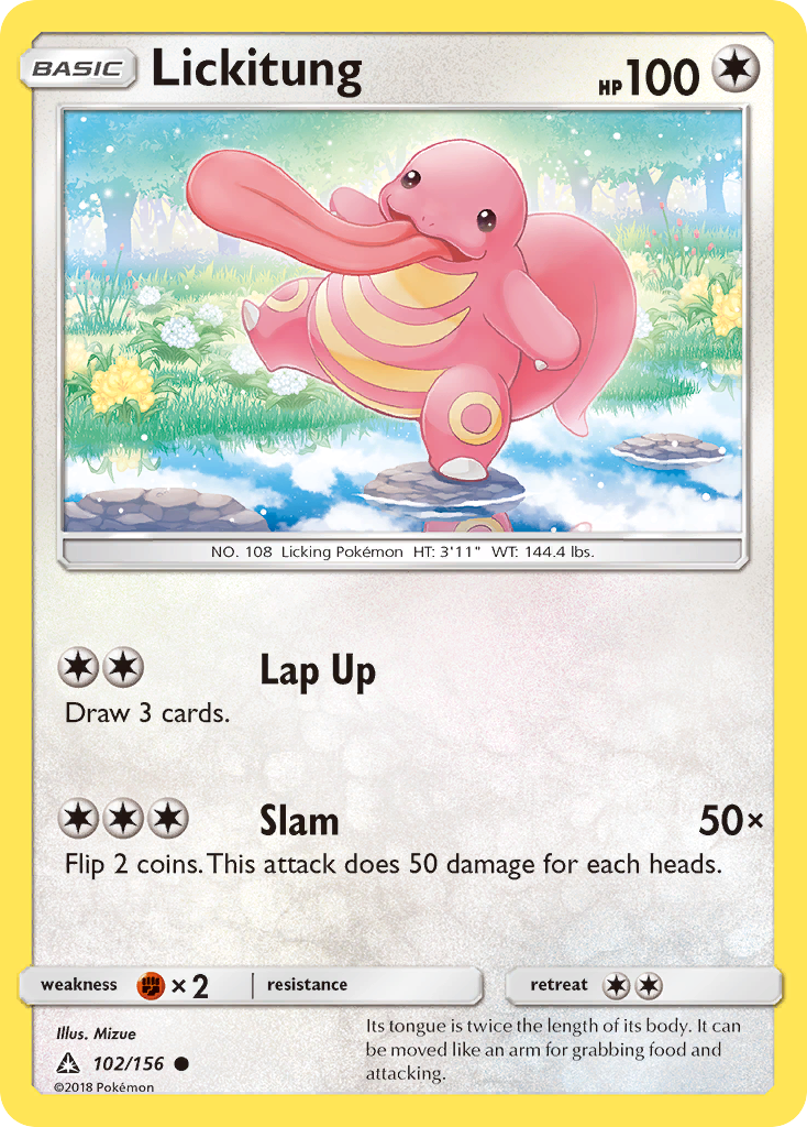 Lickitung (102/156) [Sun & Moon: Ultra Prism] | Exor Games Summserside