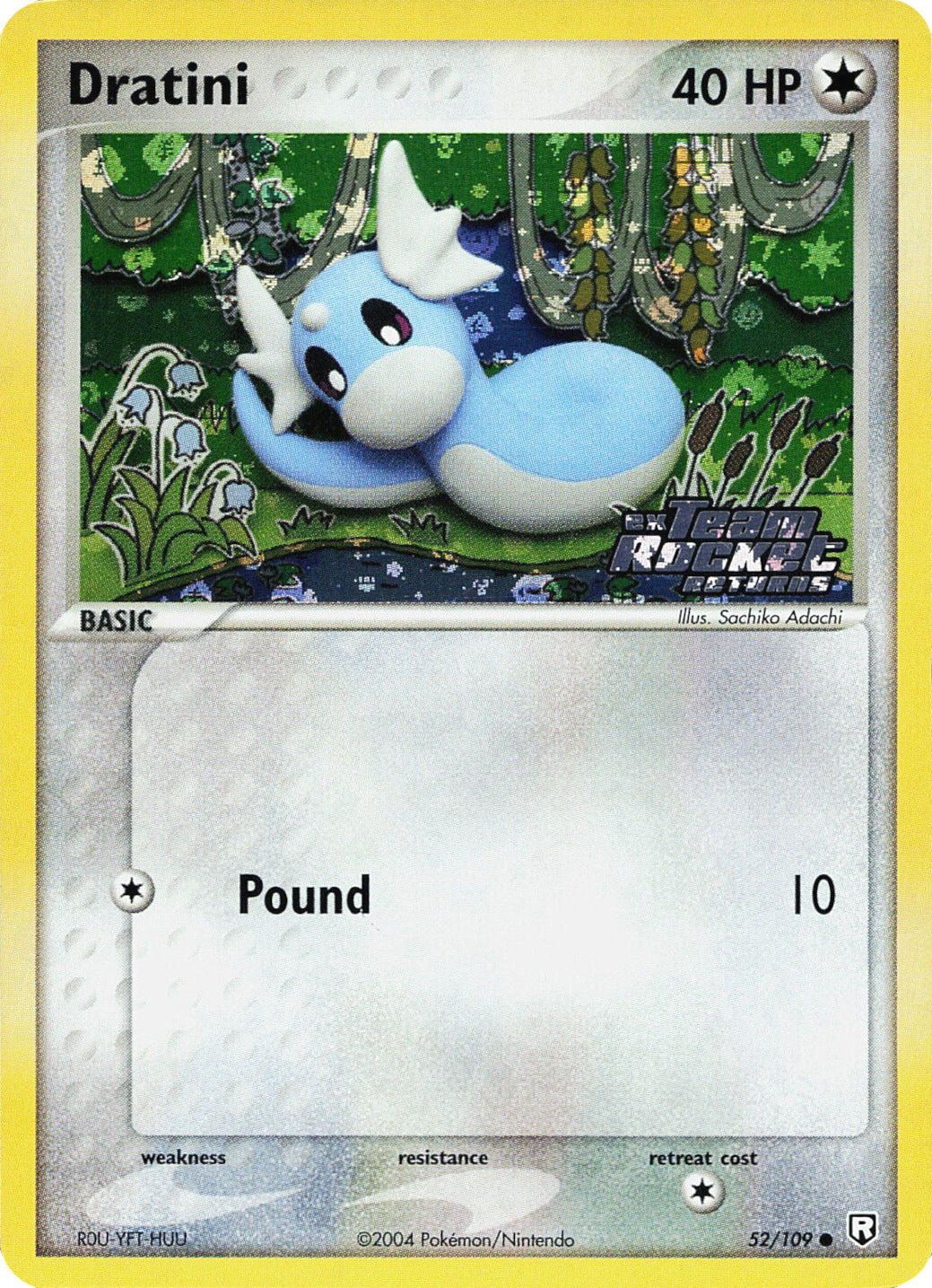 Dratini (52/109) (Stamped) [EX: Team Rocket Returns] | Exor Games Summserside