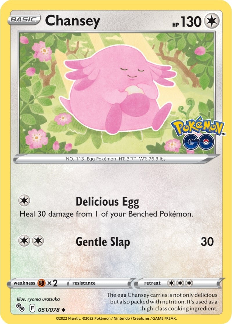 Chansey (051/078) [Pokémon GO] | Exor Games Summserside