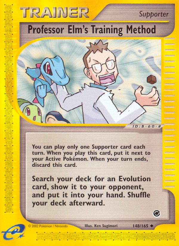 Professor Elm's Training Method (148/165) [Expedition: Base Set] | Exor Games Summserside