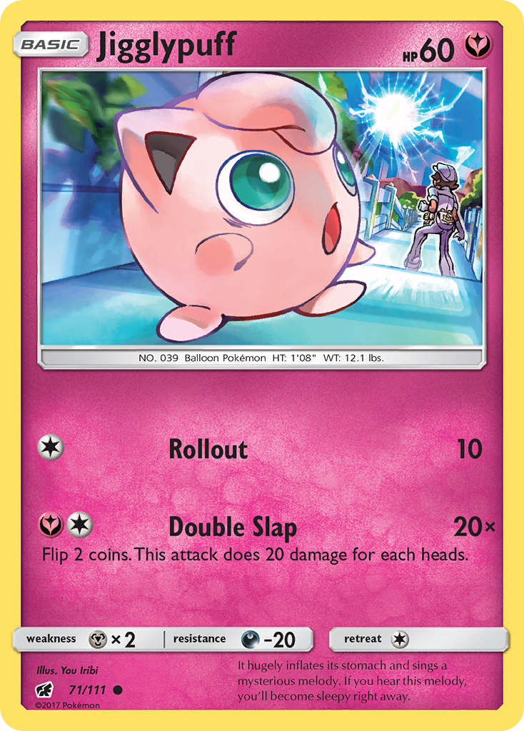 Jigglypuff (71/111) [Sun & Moon: Crimson Invasion] | Exor Games Summserside