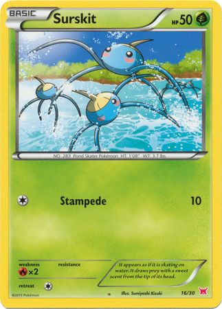 Surskit (16/30) [XY: Trainer Kit 2 - Latias] | Exor Games Summserside