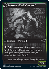 Weaver of Blossoms // Blossom-Clad Werewolf [Innistrad: Double Feature] | Exor Games Summserside