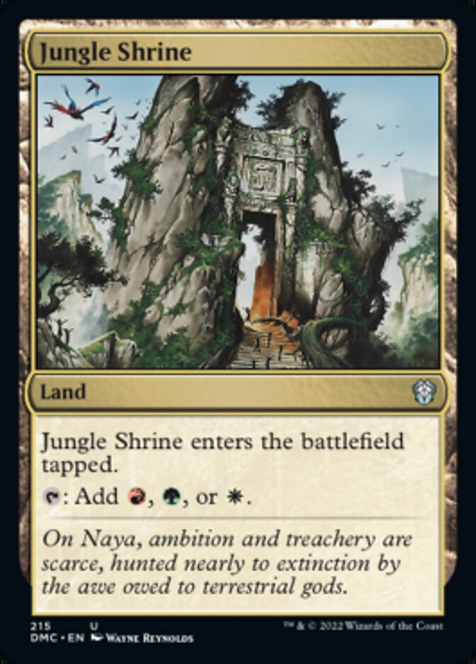 Jungle Shrine [Dominaria United Commander] | Exor Games Summserside