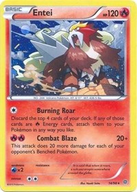 Entei (14/98) (Cosmos Holo) (Blister Exclusive) [XY: Ancient Origins] | Exor Games Summserside