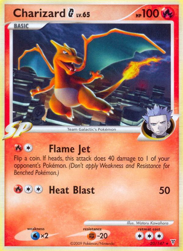 Charizard G (20/147) [Platinum: Supreme Victors] | Exor Games Summserside