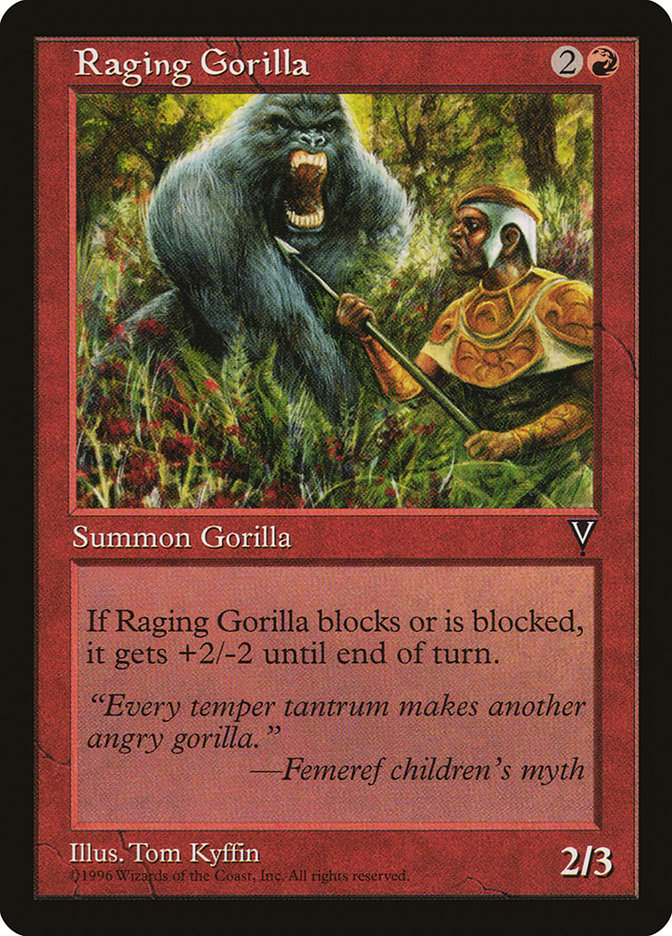 Raging Gorilla [Visions] | Exor Games Summserside