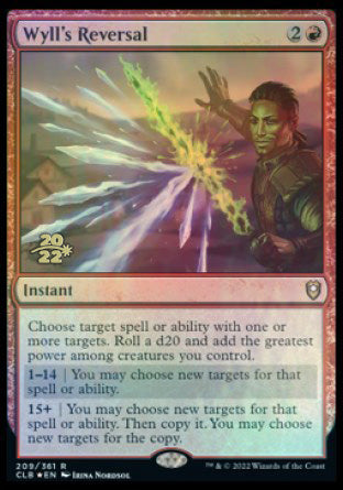 Wyll's Reversal [Commander Legends: Battle for Baldur's Gate Prerelease Promos] | Exor Games Summserside