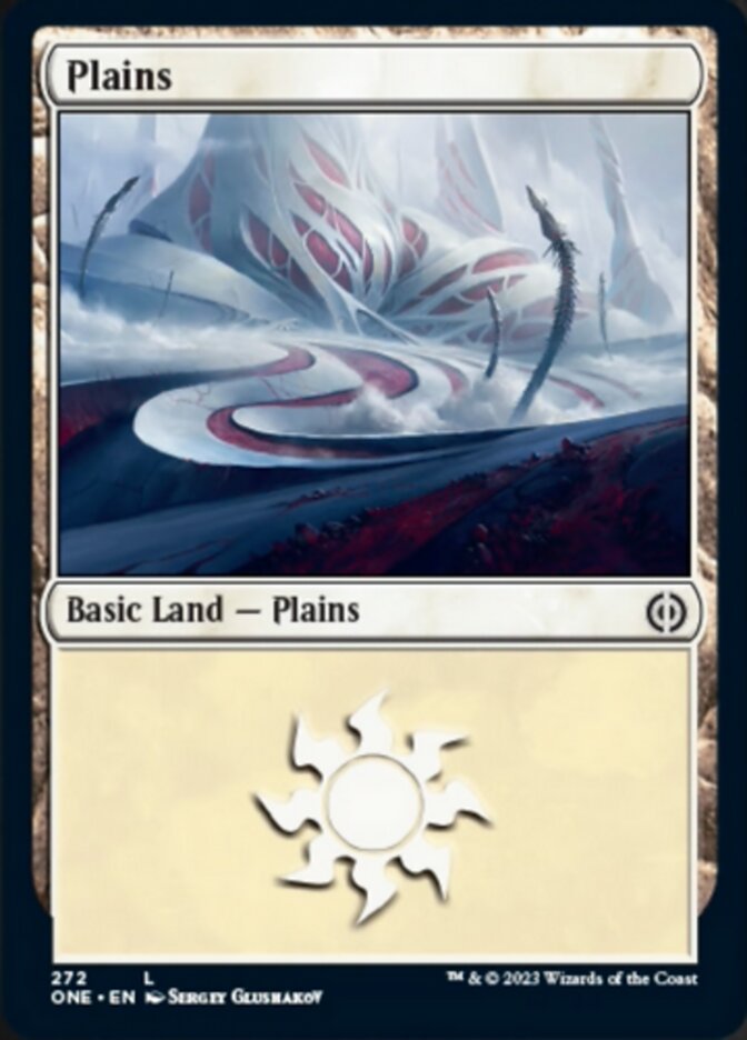 Plains (272) [Phyrexia: All Will Be One] | Exor Games Summserside