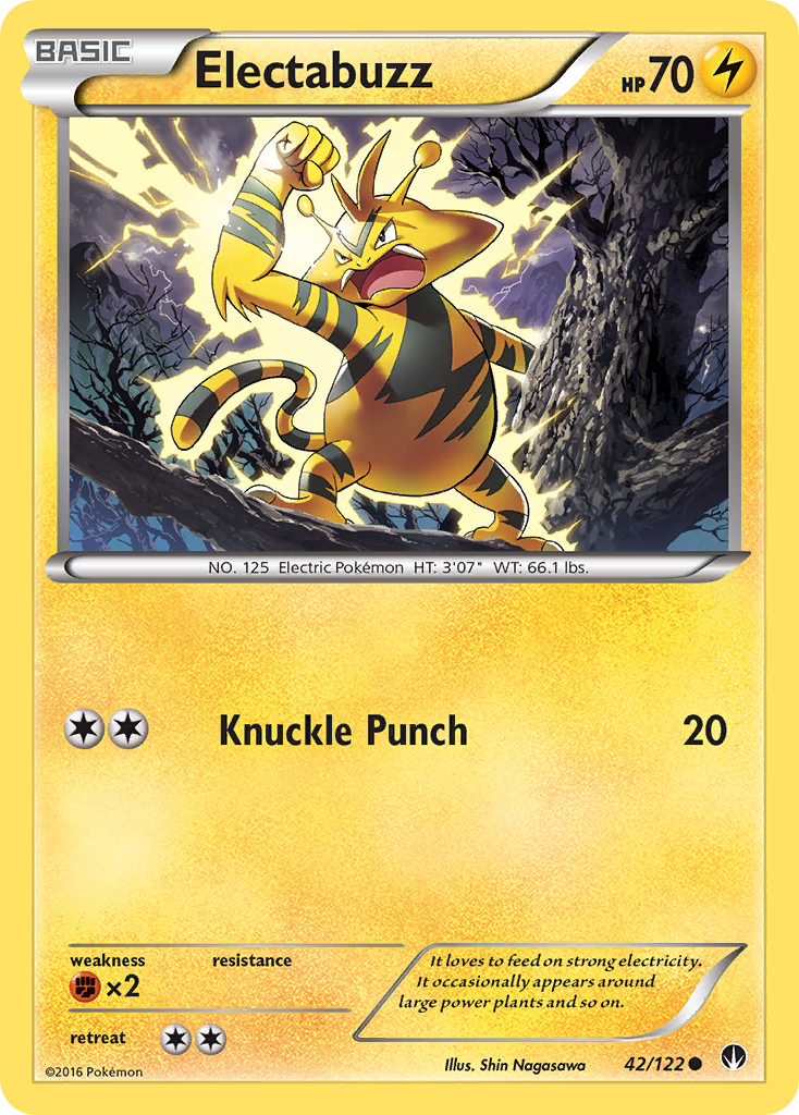 Electabuzz (42/122) [XY: BREAKpoint] | Exor Games Summserside