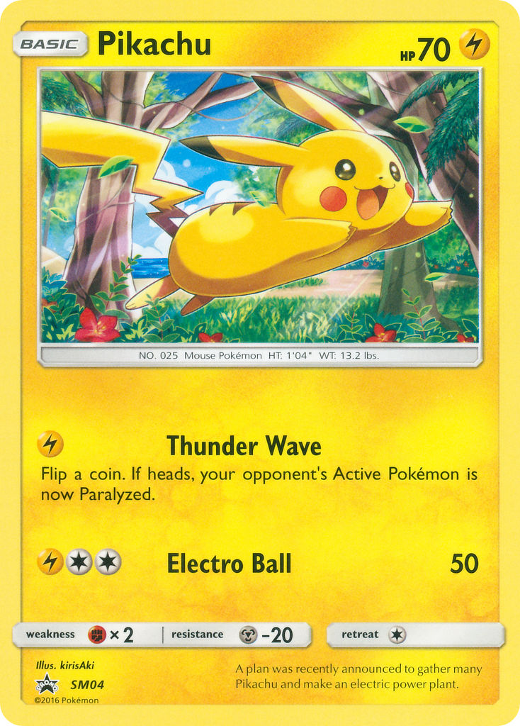 Pikachu (SM04) (Target Non Holo) [Sun & Moon: Black Star Promos] | Exor Games Summserside