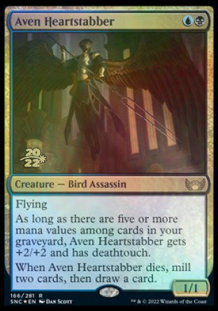 Aven Heartstabber [Streets of New Capenna Prerelease Promos] | Exor Games Summserside