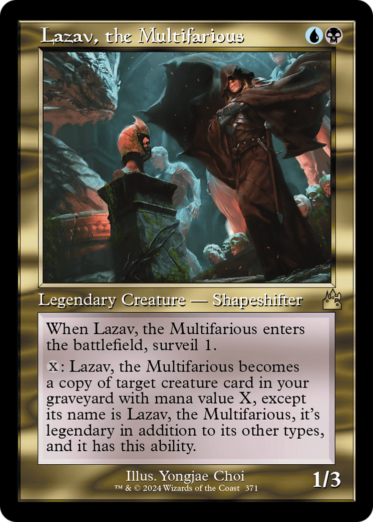 Lazav, the Multifarious (Retro Frame) [Ravnica Remastered] | Exor Games Summserside