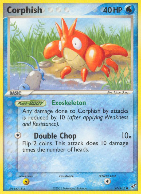 Corphish (57/107) [EX: Deoxys] | Exor Games Summserside