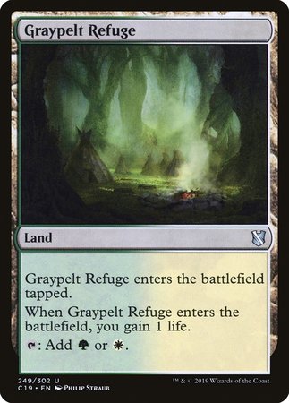 Graypelt Refuge [Commander 2019] | Exor Games Summserside