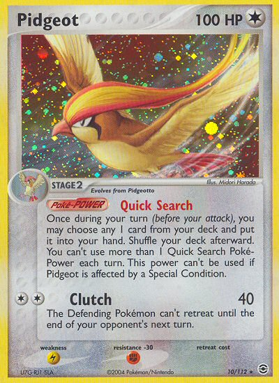 Pidgeot (10/112) [EX: FireRed & LeafGreen] | Exor Games Summserside