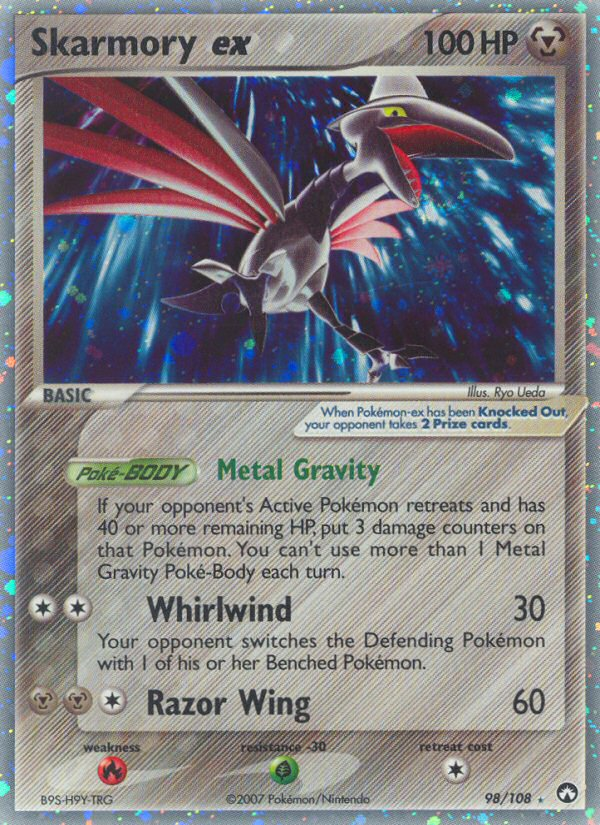 Skarmory ex (98/108) [EX: Power Keepers] | Exor Games Summserside