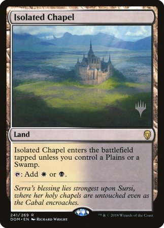 Isolated Chapel [Dominaria Promos] | Exor Games Summserside