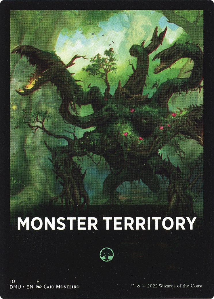 Monster Territory Theme Card [Dominaria United Tokens] | Exor Games Summserside