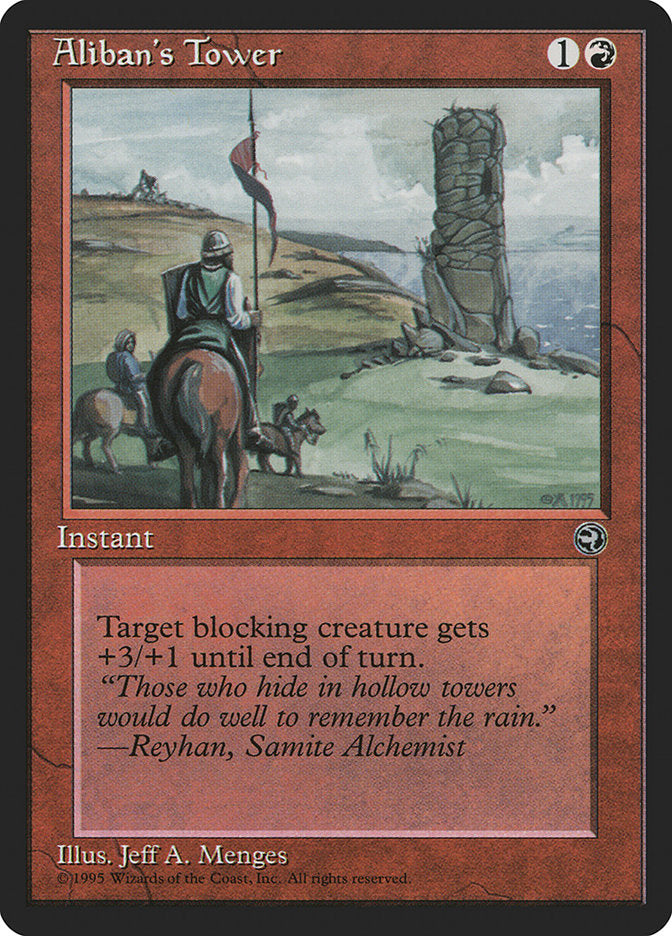 Aliban's Tower (Reyhan Flavor Text) [Homelands] | Exor Games Summserside