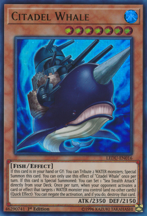 Citadel Whale [LEDU-EN016] Ultra Rare | Exor Games Summserside