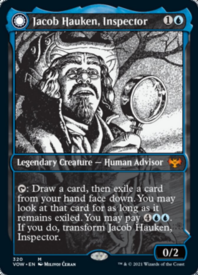 Jacob Hauken, Inspector // Hauken's Insight (Showcase Eternal Night) [Innistrad: Crimson Vow] | Exor Games Summserside