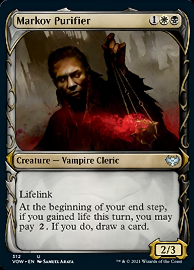 Markov Purifier (Showcase Fang Frame) [Innistrad: Crimson Vow] | Exor Games Summserside