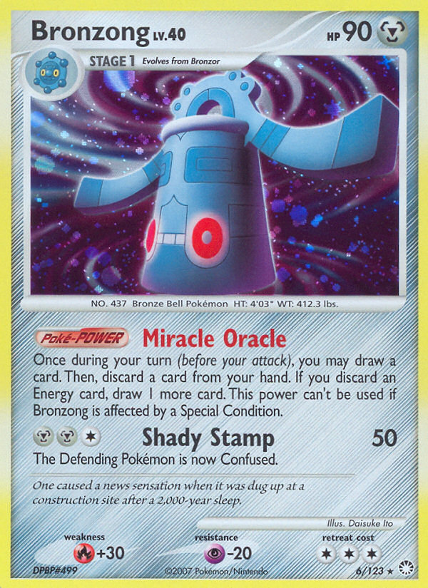 Bronzong (6/123) [Diamond & Pearl: Mysterious Treasures] | Exor Games Summserside