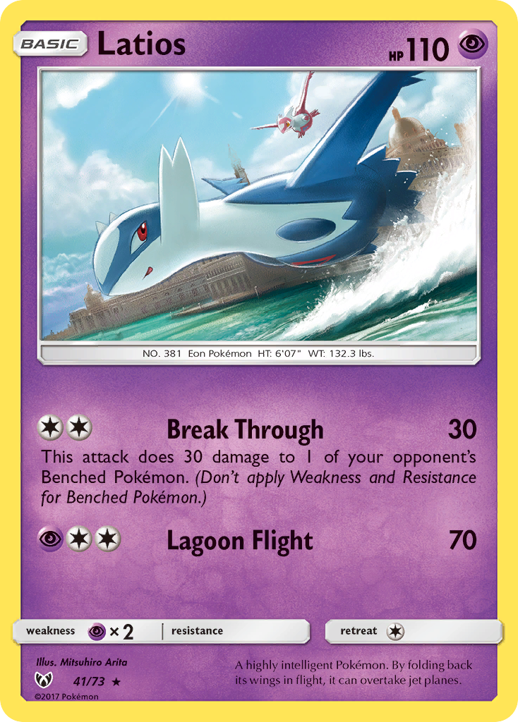 Latios (41/73) [Sun & Moon: Shining Legends] | Exor Games Summserside