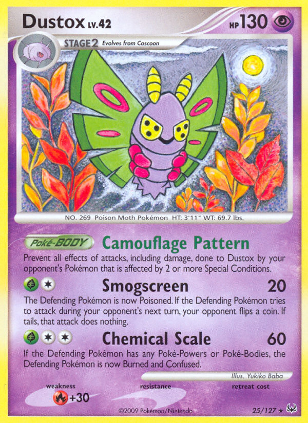 Dustox (25/127) [Platinum: Base Set] | Exor Games Summserside