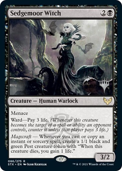 Sedgemoor Witch (Promo Pack) [Strixhaven: School of Mages Promos] | Exor Games Summserside