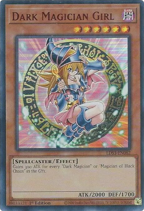 Dark Magician Girl (Red) [LDS3-EN082] Ultra Rare | Exor Games Summserside