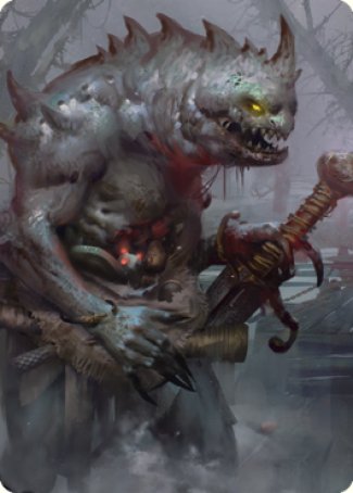Gray Slaad Art Card [Commander Legends: Battle for Baldur's Gate Art Series] | Exor Games Summserside
